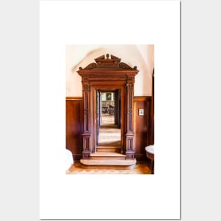 Doorway in Ittingen Charterhouse, Switzerland Posters and Art